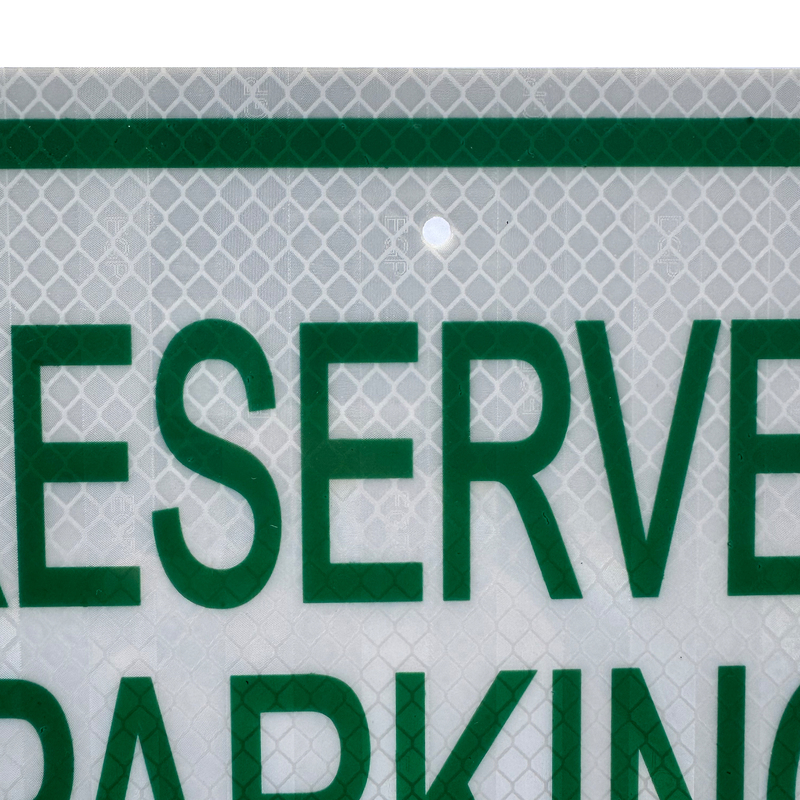 Reserved Parking Electric Vehicle Charging Sign - 